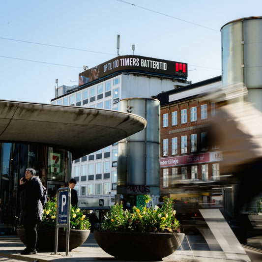 MIIEGO er gået outdoor 🌆🚀 - midt i storbyens puls