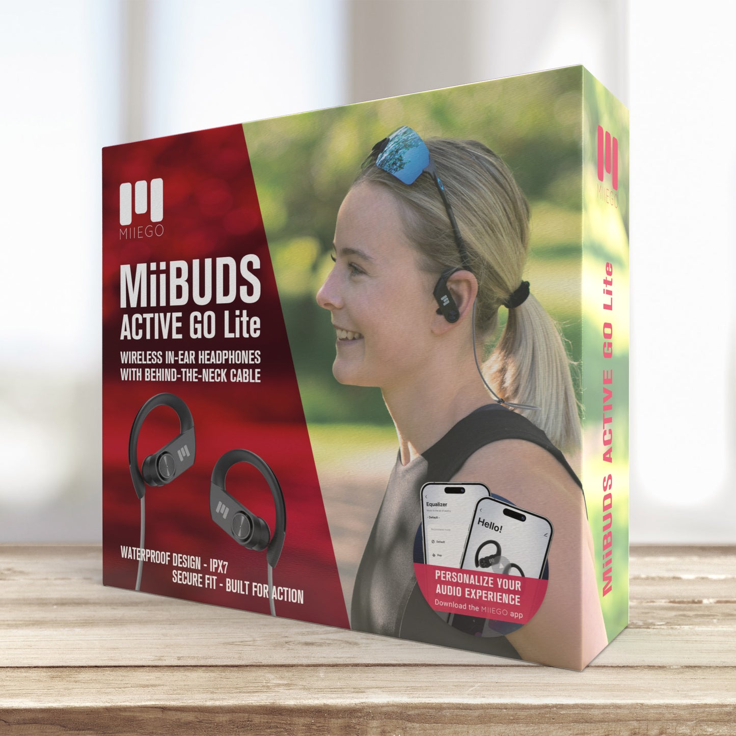 Bundle: MiiBUDS ACTIVE GO LITE + Etui